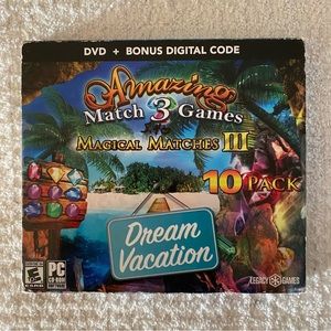 Legacy Games Amazing Match 3 Games Magical Matches III Dream Vacation PC Game